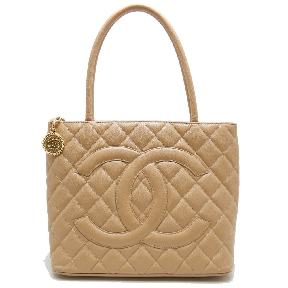 Chanel Reissue Tote Bag Caviar Skin Beige